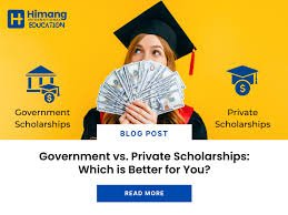 Government vs. Private Scholarships – Which Is Better? Government vs. Private Scholarships – Which Is Better?